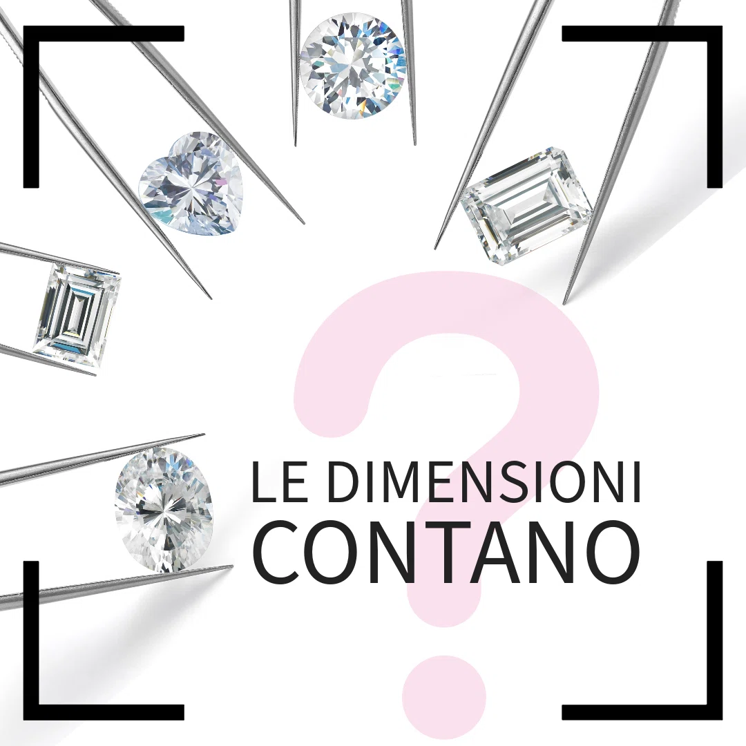 diamanti carati dimensioni