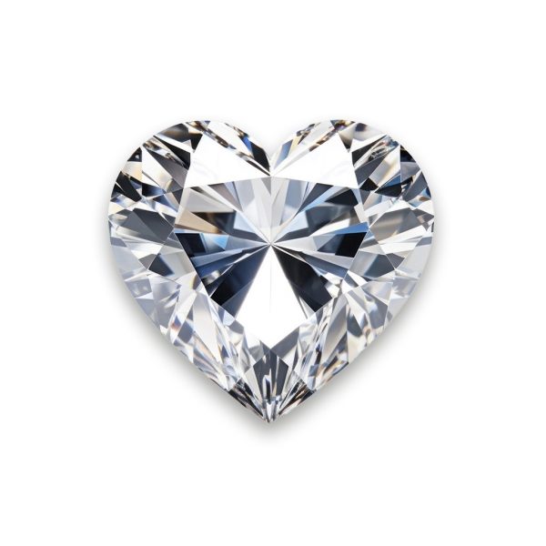 Diamante Battesimo taglio a cuore Babycut